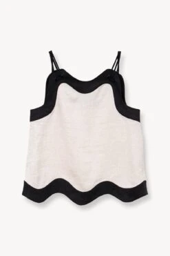 RENATA TOP | NATURAL BLACK -Staud STAUD RENATA TOP NATURAL BLACK SPRING 23 ECOM 1 1