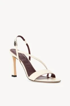 NADJA HEEL | CREAM -Staud STAUD RHINESTONE NADJA HEEL CREAM SEASON 22 ECOM 2