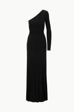 SERENA DRESS | BLACK -Staud STAUD SERENADRESS BLACK ECOM 1