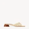 SIMONE CROCHET HEEL | CREAM -Staud STAUD SMONE CROCHET HEEL CRM SEASON 22 ECOM 1