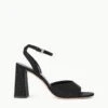 SOLANGE HEEL | BLACK 1 SOLANGE HEEL | BLACK -Staud STAUD SOLANGE HEEL BLACK SPRING 23 ECOM 1