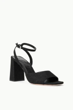 SOLANGE HEEL | BLACK -Staud STAUD SOLANGE HEEL BLACK SPRING 23 ECOM 2
