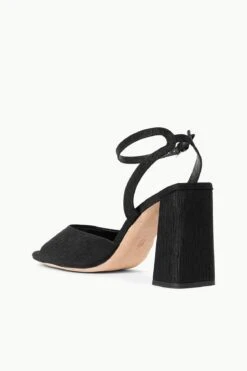 SOLANGE HEEL | BLACK -Staud STAUD SOLANGE HEEL BLACK SPRING 23 ECOM 3