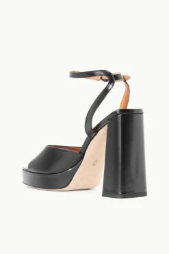 SOLANGE PLATFORM | BLACK -Staud STAUD SOLANGE PLATFORM BLACK FALL 23 ECOM 3