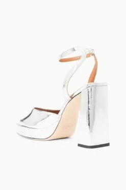 SOLANGE PLATFORM | CHROME 13 SOLANGE PLATFORM | CHROME -Staud STAUD SOLANGE PLATFORM CHROME FALL 23 ECOM 3