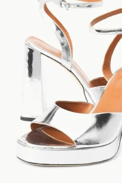SOLANGE PLATFORM | CHROME 14 SOLANGE PLATFORM | CHROME -Staud STAUD SOLANGE PLATFORM CHROME FALL 23 ECOM 4