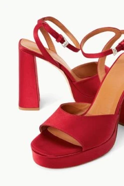 SOLANGE PLATFORM | RUBY SATIN 10 SOLANGE PLATFORM | RUBY SATIN -Staud STAUD SOLANGE PLATFORM RUBY SUPF 23 ECOM 4