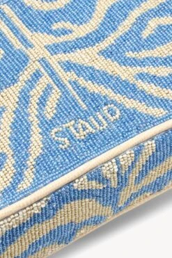 TOMMY BEADED BAG | LIGHT BLUE CREAM -Staud STAUD TOMMY BEADED BAG LBCR HOLIDAY 22 ECOM 4