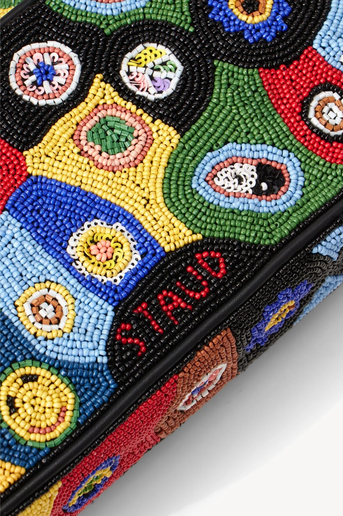 TOMMY BEADED BAG | BLACK MILLEFIORI 9 TOMMY BEADED BAG | BLACK MILLEFIORI - Image 7