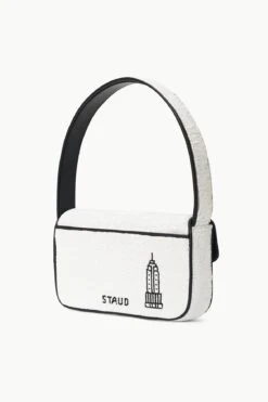 TOMMY BEADED BAG | I LOVE NEW YORK 10 TOMMY BEADED BAG | I LOVE NEW YORK -Staud STAUD TOMMYBEADEDBAG NEWYORK FALL 23 ECOM 2 1