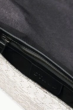 TOMMY BEADED BAG | SILVER -Staud STAUD TOMMYBEADED BAG SILVER FALL 23 ECOM 3