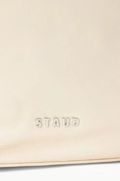 VALENTINA BUCKET BAG | CREAM -Staud STAUD VALENTINA BAG CREAM SUPF 23 ECOM 3