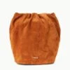VALENTINA BUCKET BAG | TOBACCO 2 VALENTINA BUCKET BAG | TOBACCO -Staud STAUD VALENTINA BAG TOBACCO SUPF 23 ECOM 2