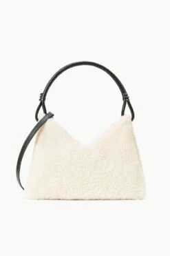 VALERIE SHOULDER BAG | CREAM BLACK