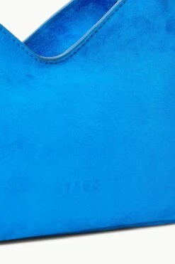 VALERIE SHOULDER BAG | DIRECTOR BLUE SUEDE -Staud STAUD VALERIE SHOULDERBAG DIRECTORBLUE FALL 23 ECOM 4