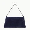 VIVI SHOULDER BAG | NAVY FAUX FUR -Staud STAUD VIVI SHOULDERBAG NAVY FALL 23 ECOM 1 1