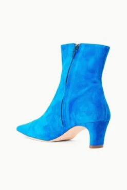 WALLY ANKLE BOOT | DIRECTOR BLUE SUEDE -Staud STAUD WALLYANKLE BOOT DIRECTORBLUE FALL 23 ECOM 3