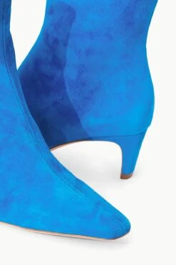 WALLY ANKLE BOOT | DIRECTOR BLUE SUEDE -Staud STAUD WALLYANKLE BOOT DIRECTORBLUE FALL 23 ECOM 5