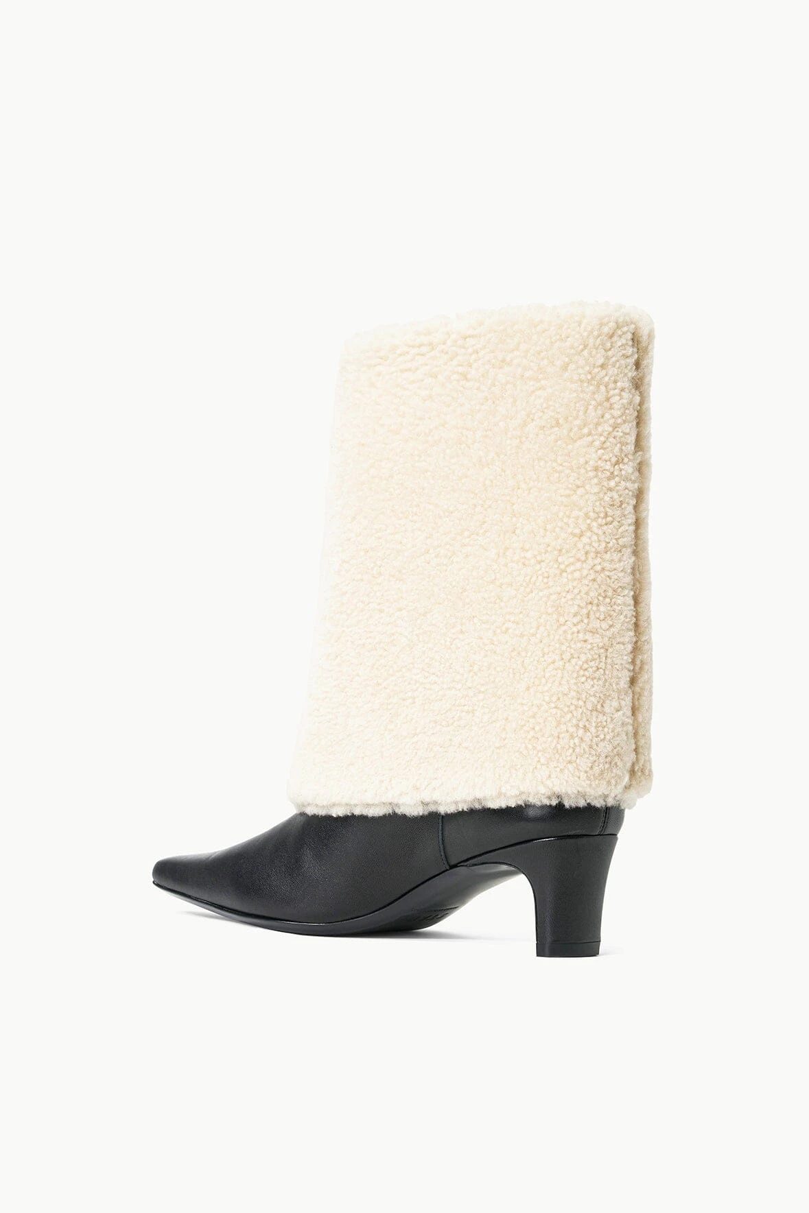 WALLY FOLDOVER BOOT | BLACK CREAM 6 WALLY FOLDOVER BOOT | BLACK CREAM - Image 4