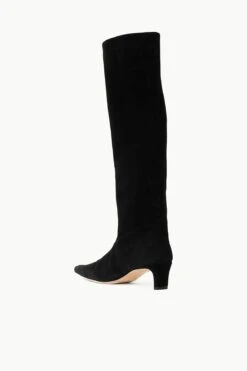 WALLY BOOT | BLACK SUEDE 10 WALLY BOOT | BLACK SUEDE -Staud STAUD WALLY BOOT BLACK SUPF 23 ECOM 3 1