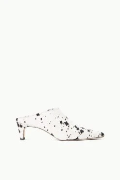 WALLY MULE | BLACK & WHITE HAIRCALF