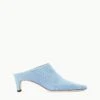 WALLY MULE | DENIM BLUE 2 WALLY MULE | DENIM BLUE -Staud STAUD WALLY MULE DENIMBLUE FALL 23 ECOM 1