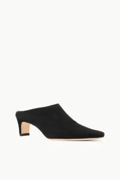 WALLY MULE | BLACK SUEDE 13 WALLY MULE | BLACK SUEDE -Staud STAUD WALLY MULE SUEDEBLACK SUPF 23 ECOM 2