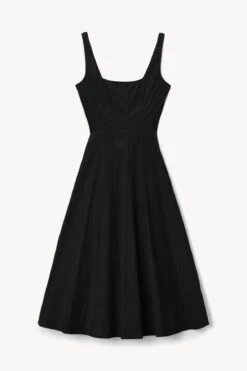 WELLS DRESS | BLACK 12 WELLS DRESS | BLACK -Staud STAUD WELLS DRESS BLACK FALL 22 ECOM 1