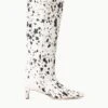 WESTERN WALLY BOOT | BLACK & WHITE HAIRCALF -Staud STAUD WESTERNWALLY BOOT BLACKWHITEHAIRCALF FALL 23 ECOM 1 1