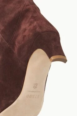 WESTERN WALLY BOOT | MAHOGANY SUEDE 14 WESTERN WALLY BOOT | MAHOGANY SUEDE -Staud STAUD WESTERNWALLY BOOT MAHOGANY FALL 23 ECOM 4