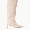 WESTERN WALLY BOOT | MINK SUEDE
