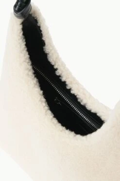 WINONA SHOULDER BAG | CREAM BLACK -Staud STAUD WINONASHOULDERBAG CREAMBLACK ECOM 3