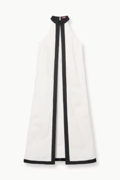 WRIGHT DRESS | ECRU BLACK 12 WRIGHT DRESS | ECRU BLACK -Staud STAUD WRIGHT OCCASIONDRESS ECRUBLACK FALL 23 ECOM 1