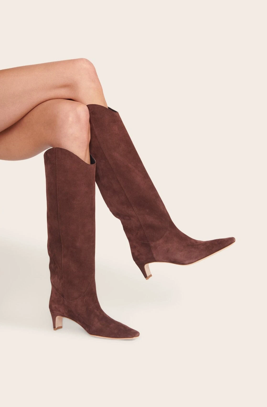 WESTERN WALLY BOOT | MAHOGANY SUEDE 4 WESTERN WALLY BOOT | MAHOGANY SUEDE - Image 2