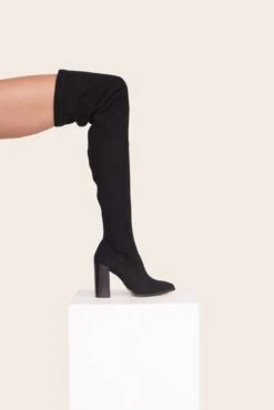 PAZ OVER THE KNEE BOOT | BLACK -Staud Shoes2 00281 web