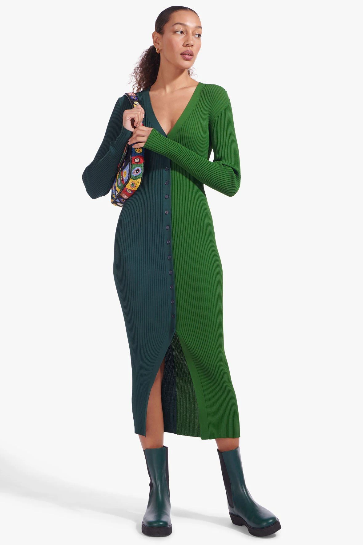 TOMMY BEADED BAG | BLACK MILLEFIORI 8 TOMMY BEADED BAG | BLACK MILLEFIORI - Image 6