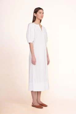 VINCENT DRESS | WHITE 10 VINCENT DRESS | WHITE -Staud Vincent Dress White 00621 web