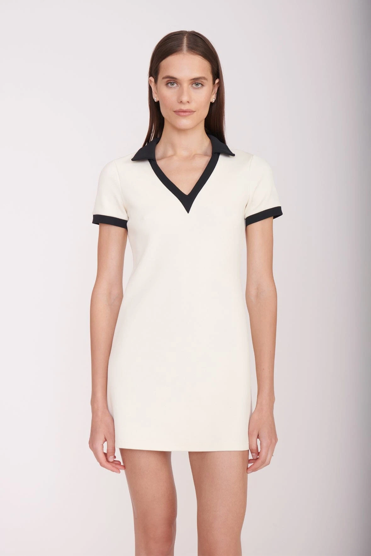 VOLLEY DRESS | IVORY BLACK 6 VOLLEY DRESS | IVORY BLACK - Image 4