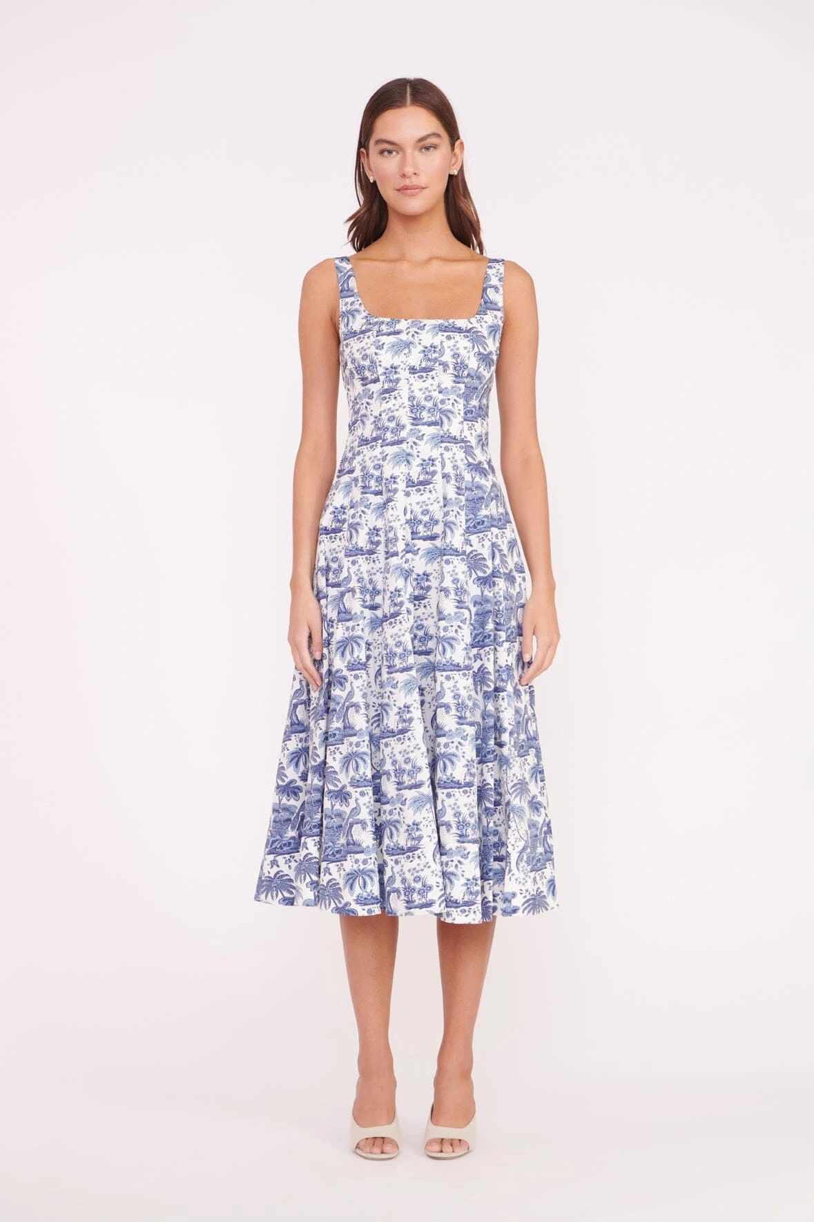 WELLS DRESS | BLUE TOILE 3 WELLS DRESS | BLUE TOILE