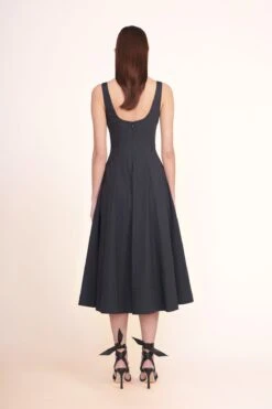 WELLS DRESS | BLACK 10 WELLS DRESS | BLACK -Staud Wells Dress Black 00424 web