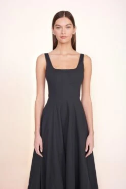 WELLS DRESS | BLACK 11 WELLS DRESS | BLACK -Staud Wells Dress Black 00425 web