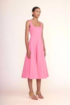 LAUREL HEEL | CITRON MULTI -Staud Wells Dress Plumeria 02631 web e749c2b8 0854 4ae3 a582 4ab1df3eb228