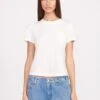 STAUD + WRANGLER THE W TEE | WHITE