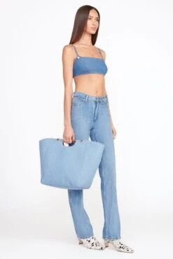 MAR TOTE | DENIM BLUE -Staud Wrangler 0266 web web