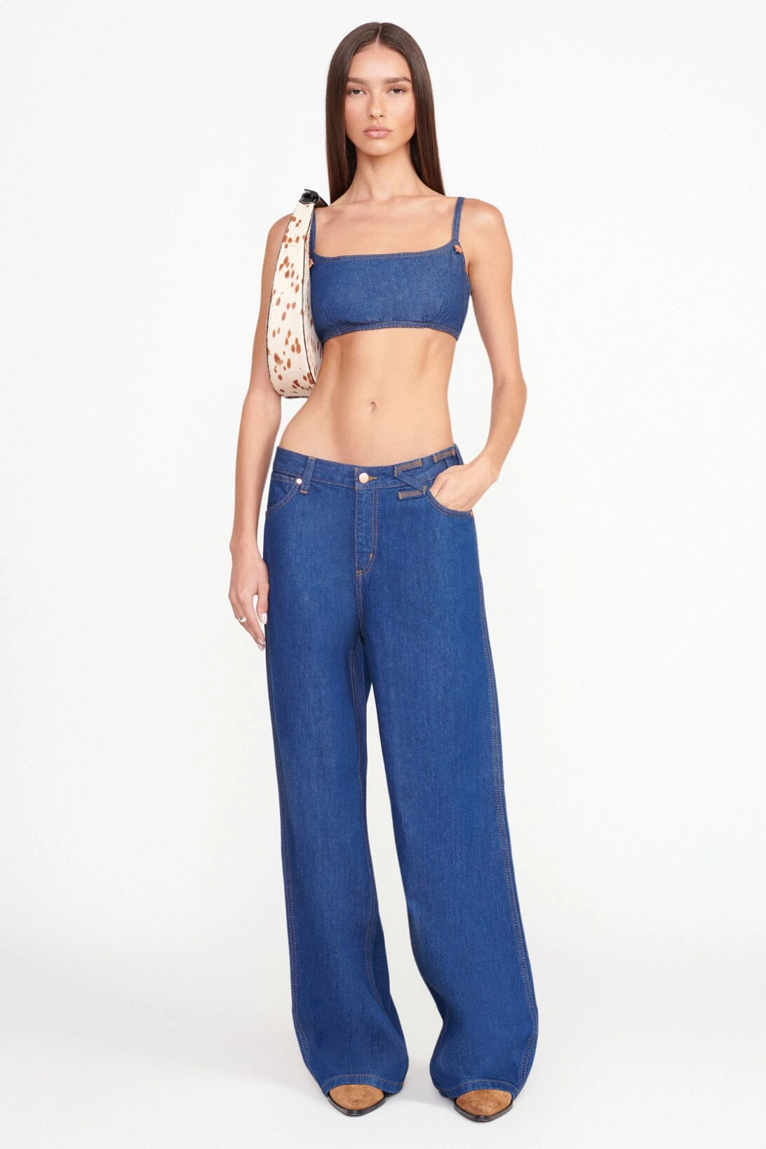 MOON SPLIT BAG | MIXED HAIRCALF 8 MOON SPLIT BAG | MIXED HAIRCALF - Image 6