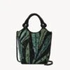 ZOE BEADED BAG | GREEN PALM -Staud ZOE GREENPALM