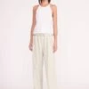LUISA PANT | OAT MILK -Staud alondra top white 05699 web 1