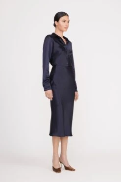 ANGELA SKIRT | NAVY 10 ANGELA SKIRT | NAVY -Staud angela skirt navy 10 95253551 3f52 4590 96a8 79d6cac4d58c