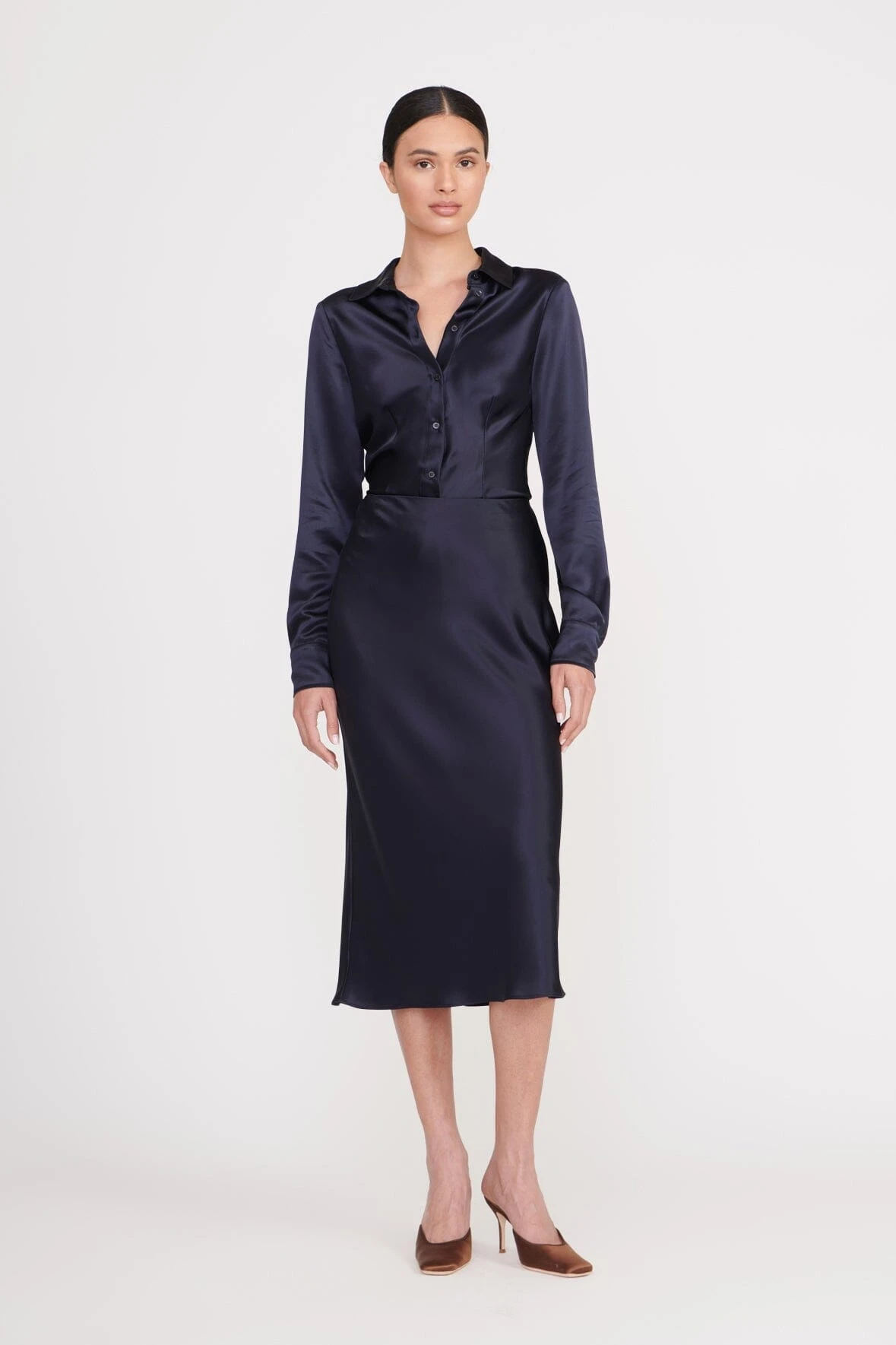 ANGELA SKIRT | NAVY 3 ANGELA SKIRT | NAVY