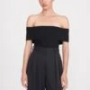 ARTISTRY TOP | BLACK -Staud artistry top black 1